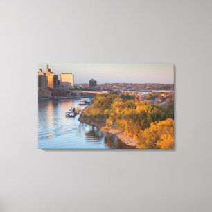 USA, Minnesota, Minneapolis, St. Paul Leinwanddruck