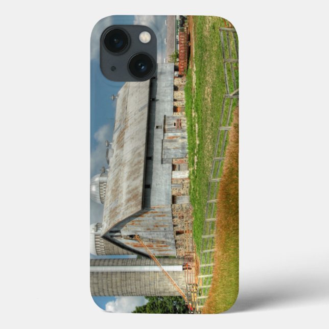 USA, Minnesota-Scheune und Silo Case-Mate iPhone Hülle (Rückseite)