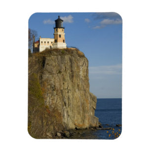 USA, Minnesota. Split Rock Leuchtturm am See Magnet