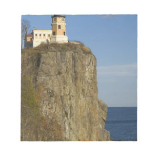 USA, Minnesota Split Rock Lighthouse am See Notizblock