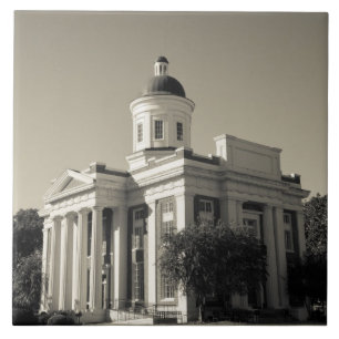 USA, Mississippi, Kanton. Kinostadt im Zentrum Fliese