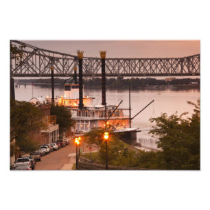 USA, Mississippi, Natchez. Natchez Fotodruck