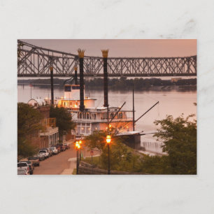 USA, Mississippi, Natchez. Natchez Postkarte