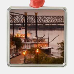 USA, Mississippi, Natchez. Natchez Silbernes Ornament