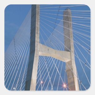 USA, Missouri, Cape Girardeau: The Bill 2 Quadratischer Aufkleber