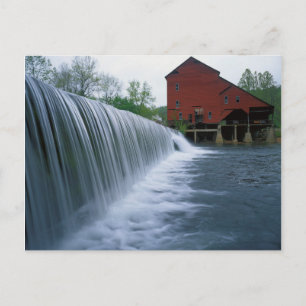 USA, Missouri, Ozark Landkreis, Rockbridge Mill. Postkarte