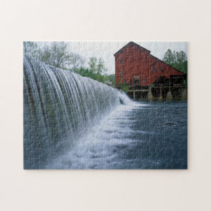 USA, Missouri, Ozark Landkreis, Rockbridge Mill Puzzle