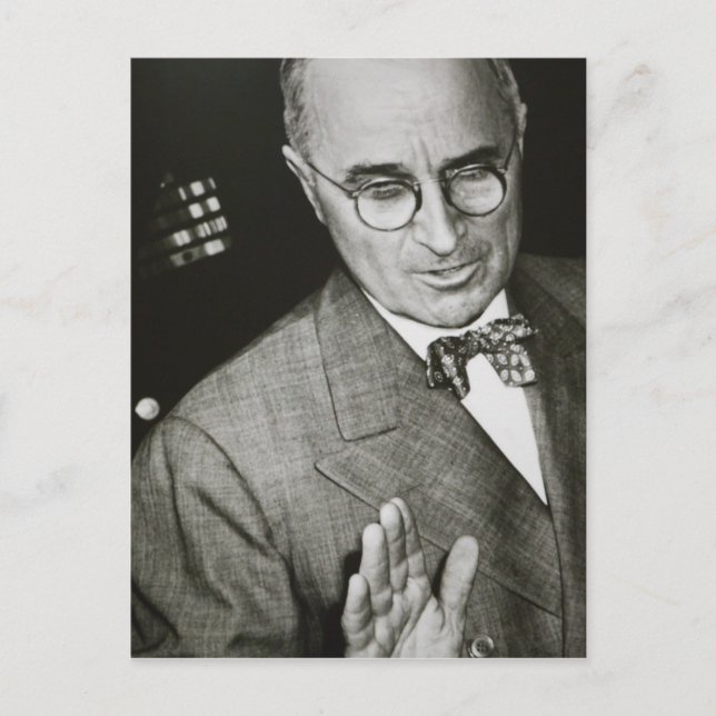 USA, Missouri, Unabhängigkeit, Truman Präsident Postkarte (Vorderseite)