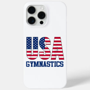 USA mit amerikanischer Flagge Gymnastik Sports Case-Mate iPhone Hülle