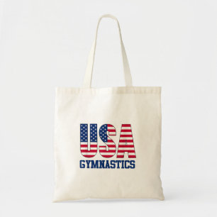 USA mit amerikanischer Flagge Gymnastik Sports Tragetasche