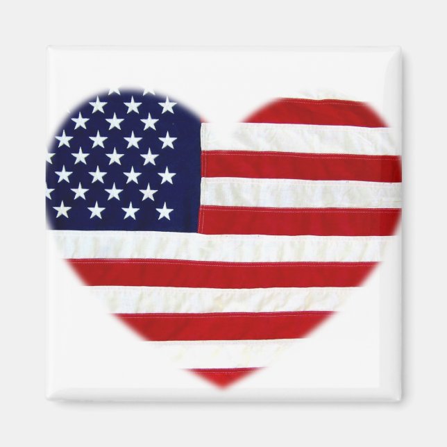USA mit Liebe_ Magnet (Vorne)