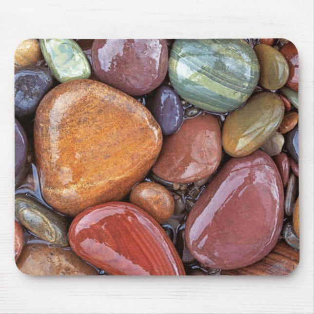 USA, Montana, Clark Fork River, Stones 2 Mousepad (Vorne)