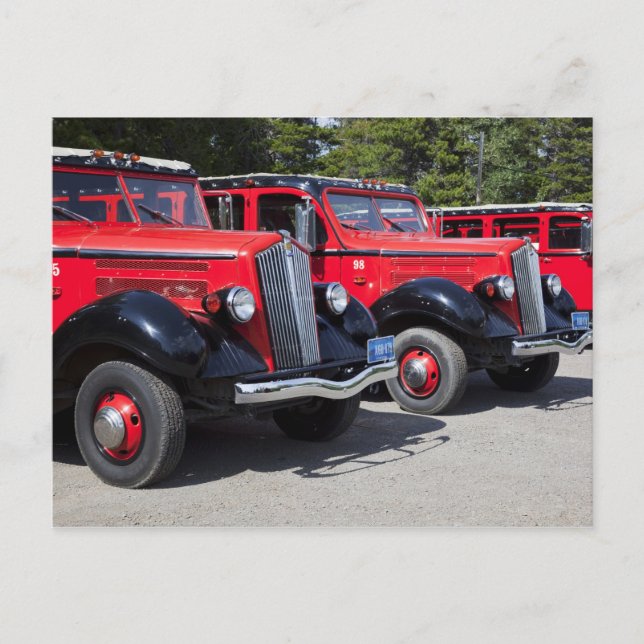 USA, Montana, East Glacier Park, Gateway to Postkarte (Vorderseite)