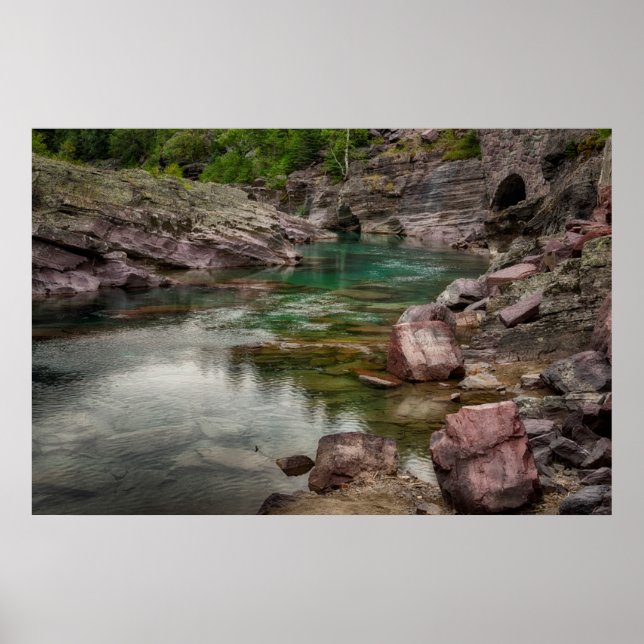 USA, Montana, Glacier National Park 2 Poster (Vorne)