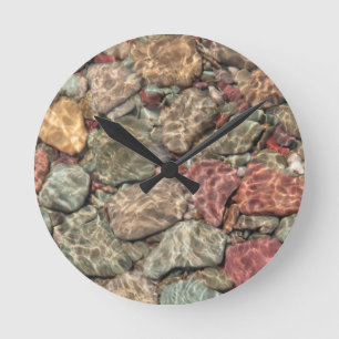 USA, Montana, Glacier National Park 3 Runde Wanduhr