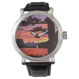 USA, Montana, Glacier National Park.Landschaft Armbanduhr