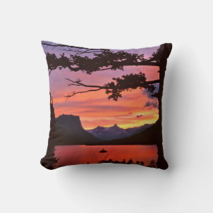 USA, Montana, Glacier National Park.Landschaft Kissen