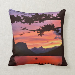 USA, Montana, Glacier National Park.Landschaft Kissen