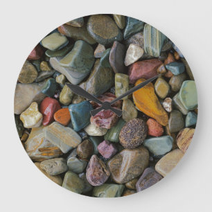 USA, Montana, Glacier National Park, Stones Große Wanduhr
