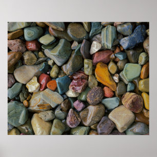 USA, Montana, Glacier National Park, Stones Poster
