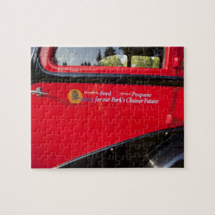 USA, Montana, Glacier National Park, Vintag Puzzle