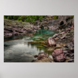 USA, Montana, Glacier-Nationalpark 2 Poster