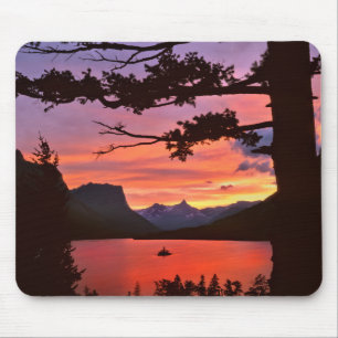 USA, Montana, Glacier-Nationalpark. Landschaft Mousepad