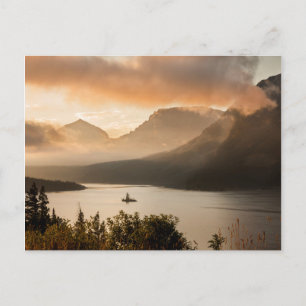 USA, Montana, Glacier-Nationalpark. Sonnenaufgang Postkarte