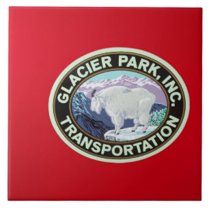USA, Montana, Glacier-Nationalpark, Vintage 2 Fliese
