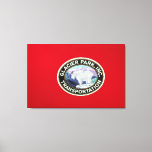 USA, Montana, Glacier-Nationalpark, Vintage 2 Leinwanddruck