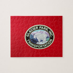 USA, Montana, Glacier-Nationalpark, Vintage 2 Puzzle