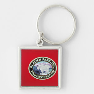 USA, Montana, Glacier-Nationalpark, Vintage 2 Schlüsselanhänger