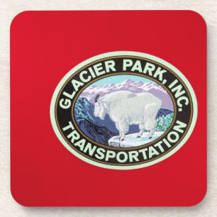 USA, Montana, Glacier-Nationalpark, Vintage 2 Untersetzer