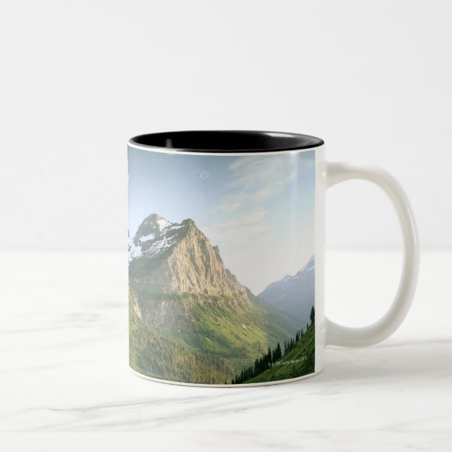 USA, Montana, Glacier Nationalpark Zweifarbige Tasse (Rechts)