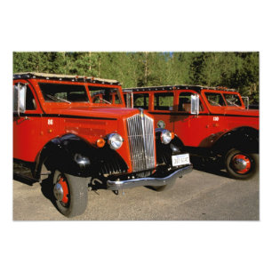 USA, Montana. Klassisches Ford 1934 Fotodruck