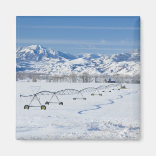 USA, MT, Farm in der Nähe von Livingston Magnet