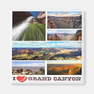 USA Nationalpark Grand Canyon - I Liebe Magnet