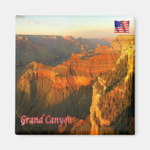 USA Nationalpark Grand Canyon - Panorama Magnet