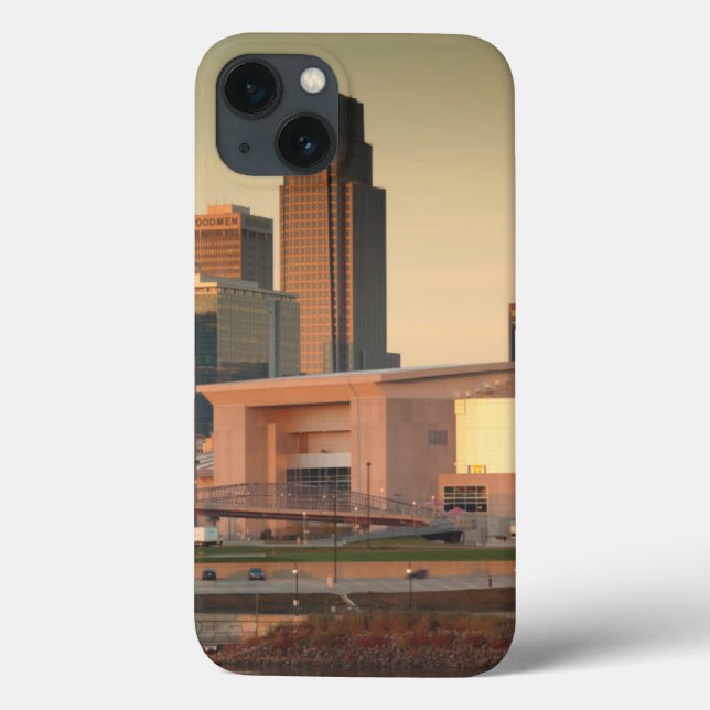 USA, Nebraska, Omaha, Skyline Case-Mate iPhone Hülle (Rückseite)
