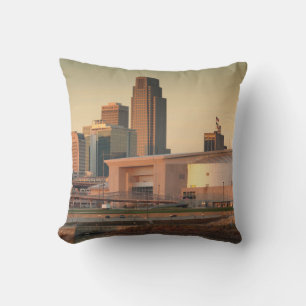 USA, Nebraska, Omaha, Skyline Kissen