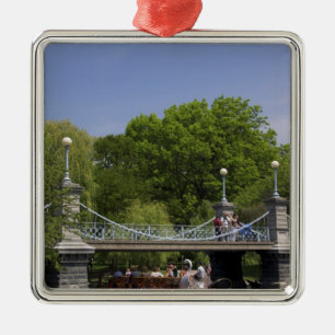 USA, Neuengland, Massachusetts, Boston, 2 Silbernes Ornament