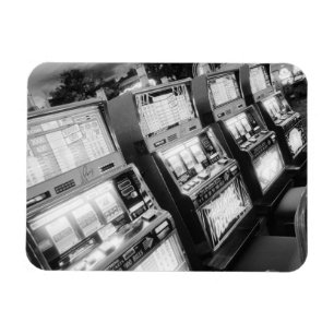 USA, Nevada, Las Vegas: Spielautomaten im Casino / Magnet