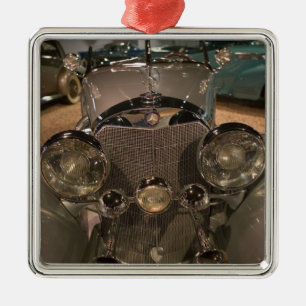 USA, Nevada_Reno: Nationales Automobil-Museum 2 Silbernes Ornament