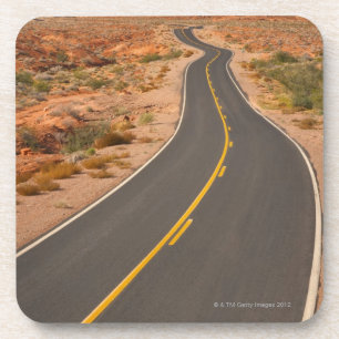 USA, Nevada, Tal des Feuers, Wüstenstraße Getränkeuntersetzer
