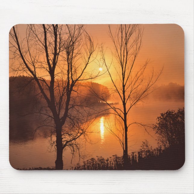 USA, New England, Maine. Herbstsonne Mousepad (Vorne)