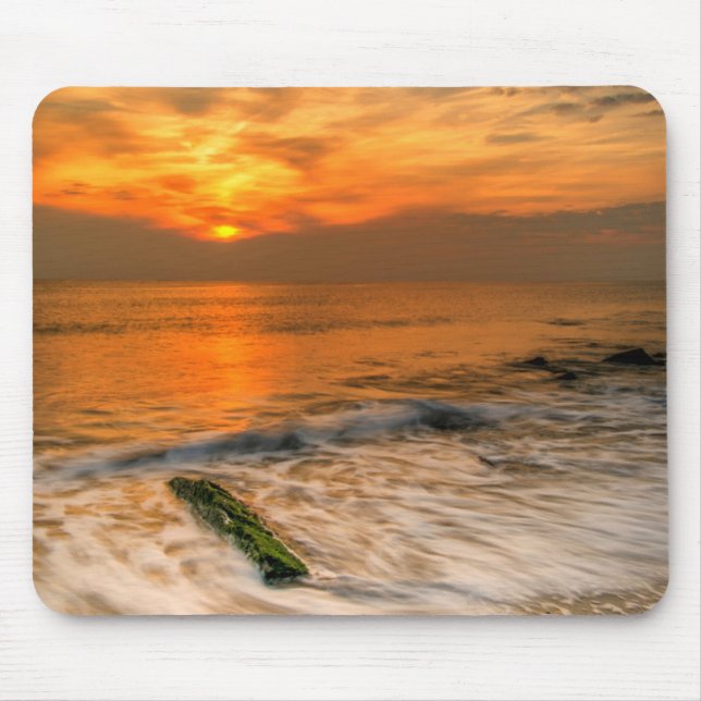 USA, New Jersey, Cape May. Landschaftlich am 4. Ma Mousepad (Vorne)