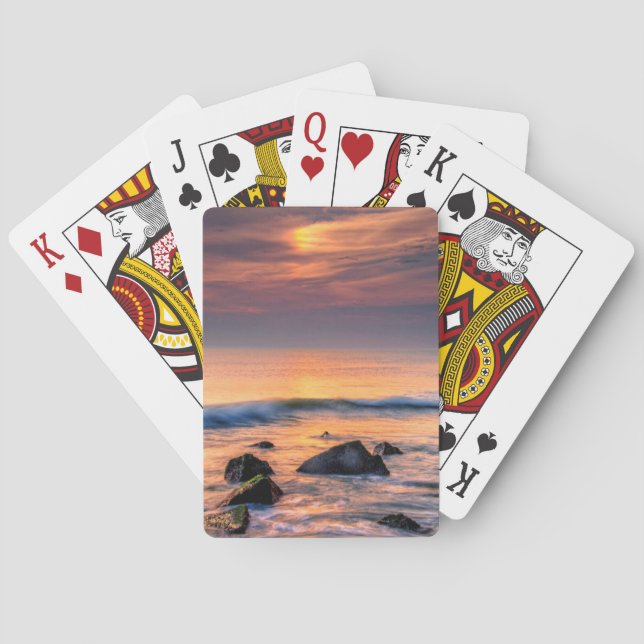 USA, New Jersey, Cape May Spielkarten (Rückseite)