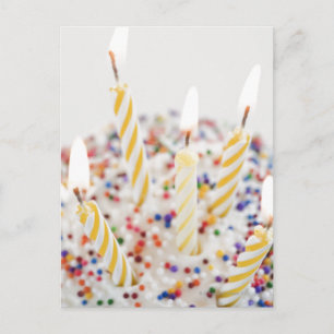 USA, New Jersey, Jersey City, Cupcake mit 2 Postkarte