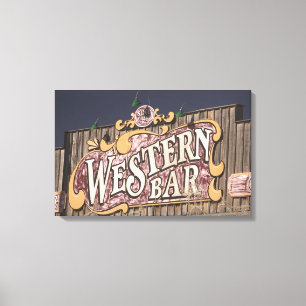 USA, New Mexico, Cloudcroft: Mountain Town (el. Leinwanddruck