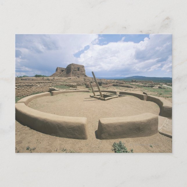 USA, New Mexico, Pecos National Historical Park, Postkarte (Vorderseite)